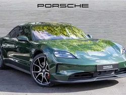 Green Used 2024 Porsche Taycan Sedan | £89,550 (Expensive)