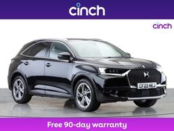 Black Used 2022 DS Automobiles DS7 Crossback Rivoli SUV | £17,149 (Fair price)