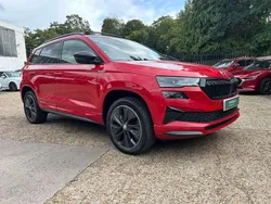 Red Used 2022 Skoda Karoq SportLine SUV | £22,993 (Fair price)