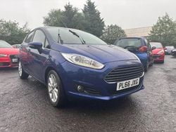 Blue Used 2017 Ford Fiesta Titanium Hatchback | £2,895 (Super price)