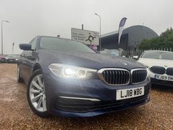Blue Used 2018 BMW 520 Comfort Edition Sedan | £10,995 (Super price)