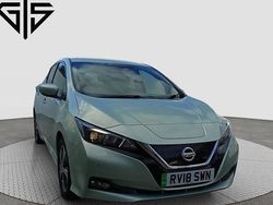Silver Used 2018 Nissan Leaf Hatchback | £7,495 (Fair price)