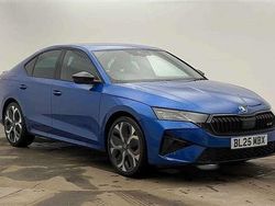 Race blue metallic New 2025 Skoda Octavia vRS Hatchback | £30,995 (Fair price)