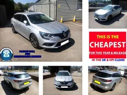Silver Used 2017 Renault Mégane GrandTour Dynamique Estate | £7,985 (Fair price)