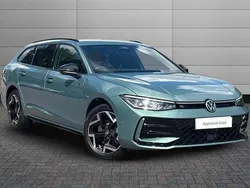 Green Used 2025 VW Passat R-line Estate | £36,195