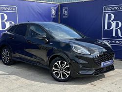 Black Used 2021 Ford Puma Gen-E ST-Line SUV | £14,199 (Good price)