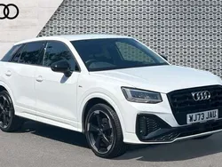 White Used 2023 Audi Q2 Black Edition SUV | £27,980 (Expensive)