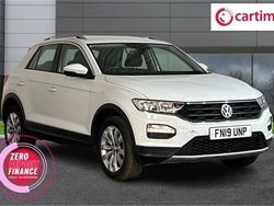 White Used 2019 VW T-Roc SE SUV | £16,995 (Fair price)