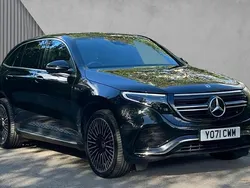 Black Used 2021 Mercedes EQC400 AMG Line Premium SUV | £26,580 (A bit pricey)