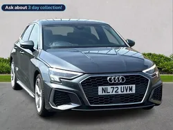 Grey Used 2022 Audi A3 S-Line Hatchback | £23,776 (Fair price)