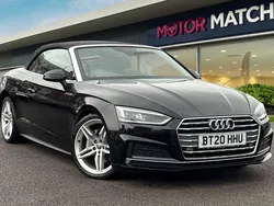 Black Used 2020 Audi A5 Cabriolet S-Line Cabriolet | £18,999 (Super price)