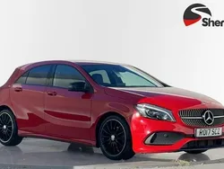 Red Used 2017 Mercedes A200 AMG line Hatchback | £11,629 (Fair price)