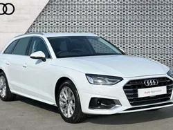 White New 2024 Audi A4 Sport Estate | £27,883 (Fair price)