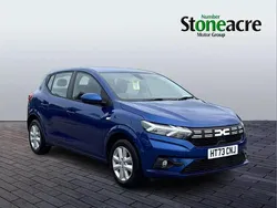 Blue Used 2023 Dacia Sandero Expression Hatchback | £10,245 (Super price)