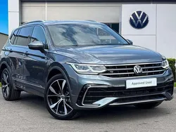Grey New 2025 VW Tiguan Allspace R-line SUV | £35,485 (Fair price)