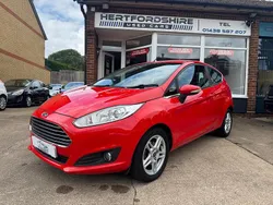 Red Used 2013 Ford Fiesta Zetec Hatchback | £4,695 (Fair price)