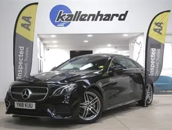 Black Used 2018 Mercedes E220 AMG line Coupe | £20,250 (Good price)