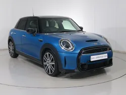 Blue Used 2021 Mini Cooper S Exclusive Hatchback | £21,490 (A bit pricey)