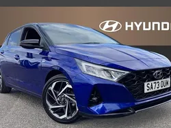 Blue Used 2023 Hyundai i20 Ultimate Hatchback | £18,556 (Fair price)