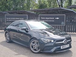 Black Used 2020 Mercedes CLA200 AMG line Coupe | £19,998 (Fair price)