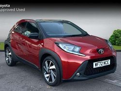 Chili red bitone Used 2022 Toyota Aygo X SUV | £12,190