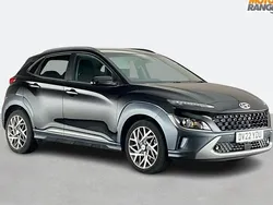 Black Used 2022 Hyundai Kona Premium SUV | £17,395 (Fair price)