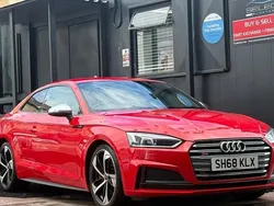 Red Used 2018 Audi A5 Design Coupe | £22,989 (Fair price)
