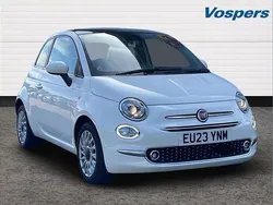 White Used 2023 Fiat 500 Hatchback | £10,250 (Fair price)