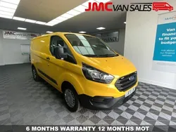 Yellow Used 2021 Ford Transit Custom S Van | £11,995 (Super price)