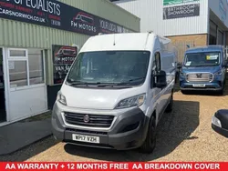 White Used 2017 Fiat Ducato S Van | £7,900 (Fair price)