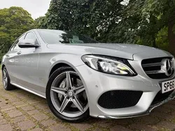 Silver Used 2016 Mercedes C250 AMG line Sedan | £11,995 (Good price)