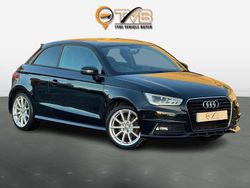 Black Used 2017 Audi A1 S-Line Hatchback | £8,495 (Fair price)