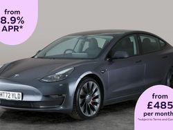 Grey Used 2022 Tesla Model 3 Performance Sedan | £25,884 (A bit pricey)