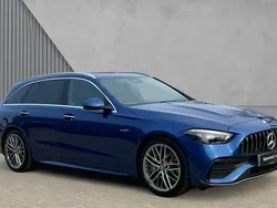 Spectral blue metallic Used 2023 Mercedes C43 AMG Premium Estate | £43,572 (Super price)