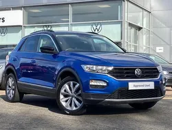 Blue Used 2021 VW T-Roc Design SUV | £16,495 (Fair price)