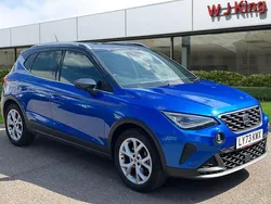 Metallic saphire blue Used 2023 Seat Arona FR SUV | £15,495 (Fair price)