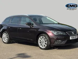 Mauve/purple Used 2018 Seat Leon ST XCELLENCE Estate | £10,895 (Fair price)