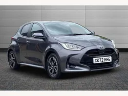 Grey Used 2022 Toyota Yaris Hybrid Design Hatchback | £16,750 (Fair price)