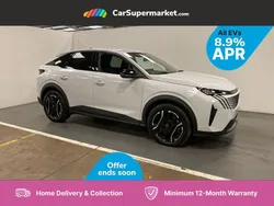 White Used 2025 Peugeot e-3008 Allure SUV | £24,197 (Super price)