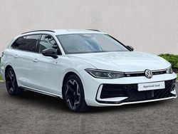 White Used 2025 VW Passat R-line Estate | £35,995