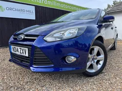Blue Used 2014 Ford Focus Zetec Hatchback | £4,995 (Fair price)