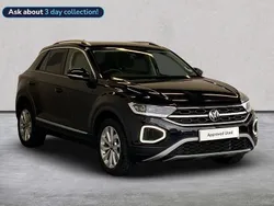 Black Used 2024 VW T-Roc Style SUV | £23,208 (Fair price)
