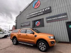 Orange Used 2022 Ford Ranger Wildtrack Pickup | £15,495