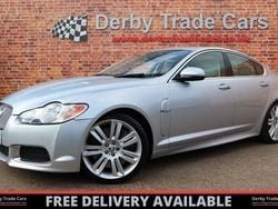 Silver Used 2010 Jaguar XFR Supercharged Sedan | £11,990