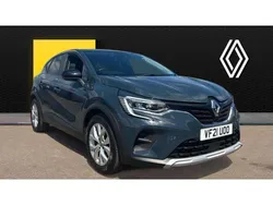 Blue Used 2021 Renault Captur Iconic SUV | £11,083 (Fair price)