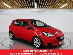 Red Used 2016 Vauxhall Corsa Hatchback | £4,999 (Fair price)