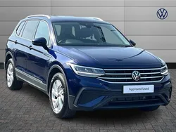 Blue Used 2024 VW Tiguan Allspace Life SUV | £26,999 (Good price)