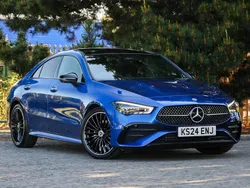 Blue Used 2024 Mercedes CLA220 AMG Line Premium Plus Sedan | £33,498 (Fair price)