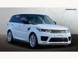 Fuji white Used 2021 Land Rover Range Rover Sport Autobiography Dynamic SUV | £49,450 (Expensive)