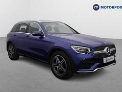 Blue Used 2022 Mercedes GLC300 AMG line Estate | £26,499 (Super price)